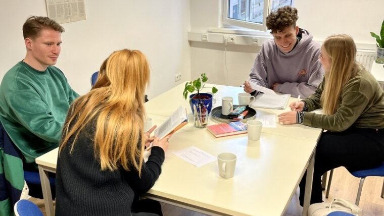 Workshop im Schreibzentrumsraum