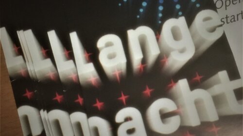 Flyer Lange Nacht Weimar 2019